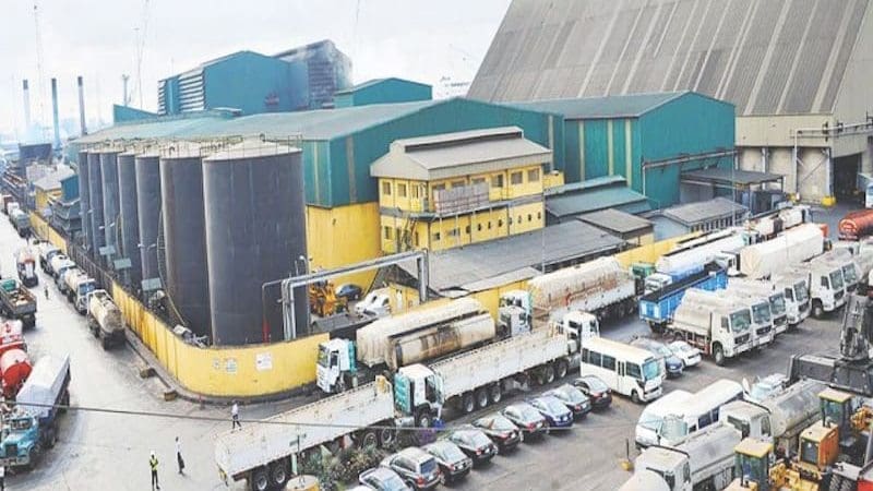 Dangote Sugar refinery and sugar production line